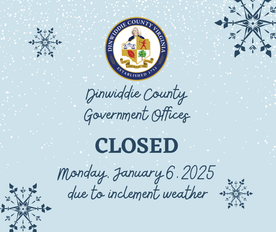 Minimal snowflake closed due to snow announcement facebook post 