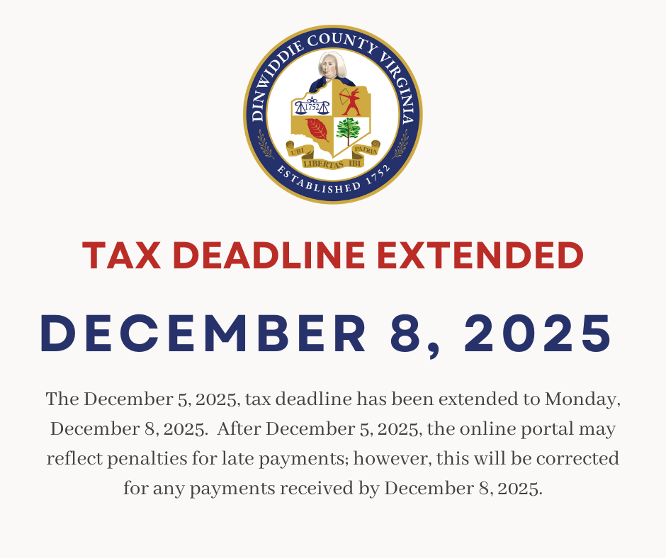 Tax Deadline Extended to December 8, 2025