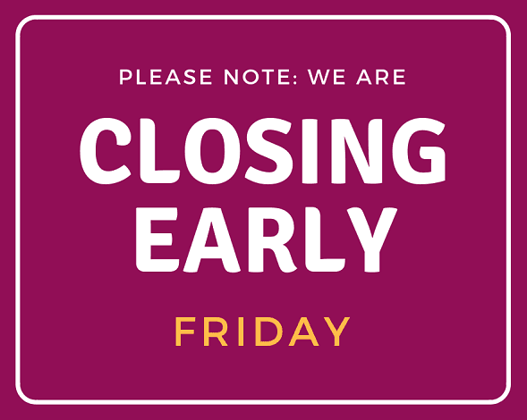 Closing early Friday