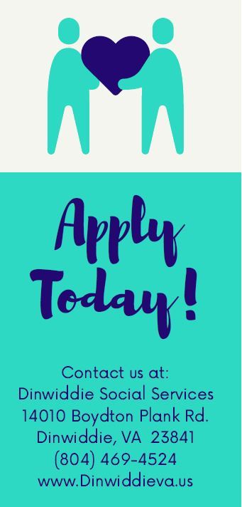 Dinwiddie CARES logo