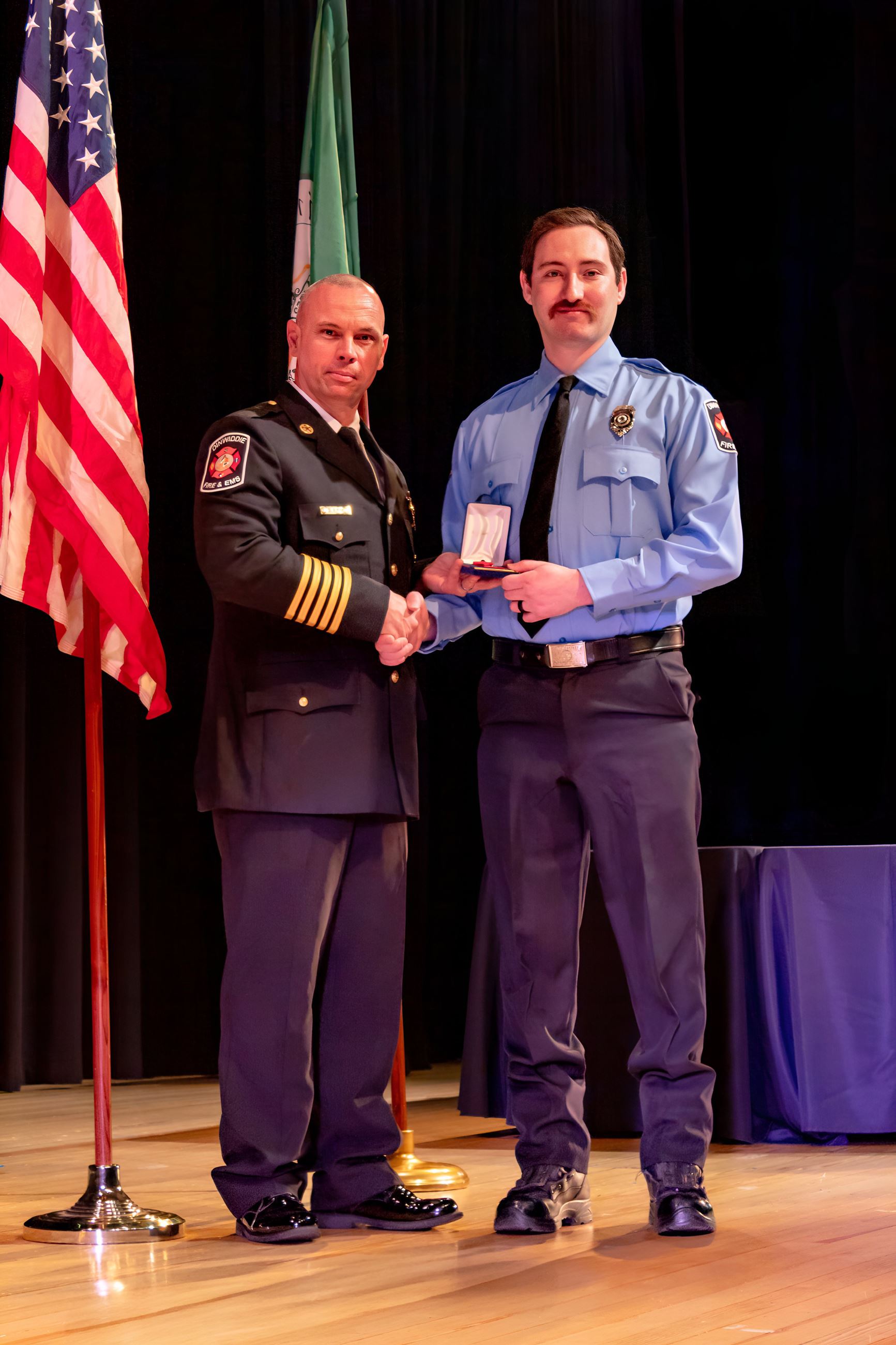 Firefighter Michael Musatow